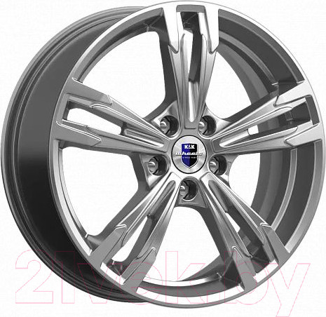 Изображение товара Литой диск K&K КС935 Karrera Light 18x7" 5x114.3мм DIA 67.1мм ET 45мм (Дарк платинум брайт)