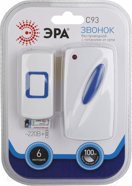Изображение товара Электрический звонок ЭРА C93 / Б0018972
