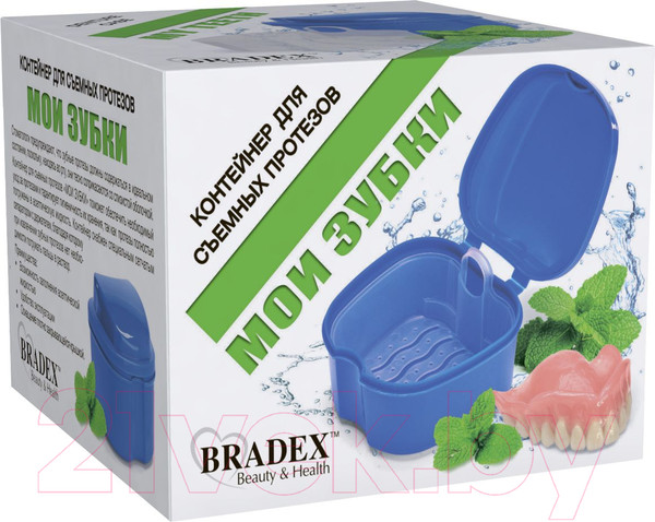 Изображение товара Контейнер для зубных протезов Bradex Мои Зубки / KZ 0083