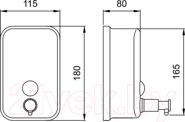 Изображение товара Дозатор Potato P405-8