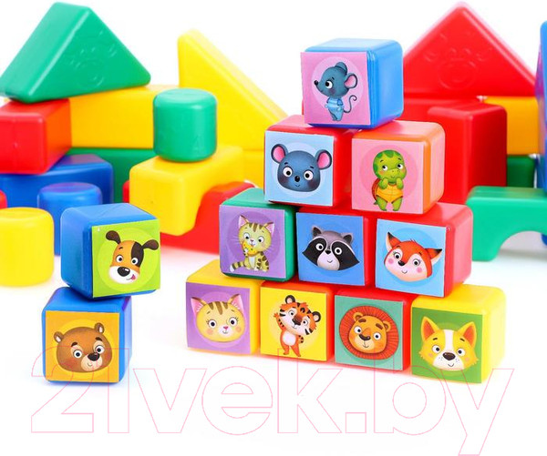 Изображение товара Развивающая игра Zabiaka Кубики. Животные / 5416433