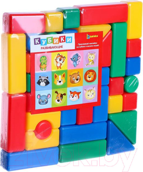 Изображение товара Развивающая игра Zabiaka Кубики. Животные / 5416433