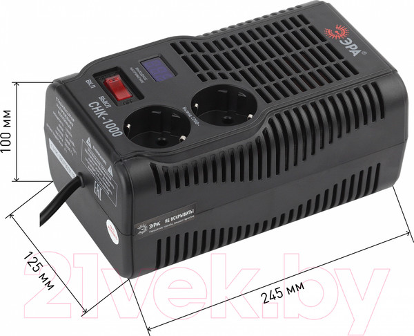 Изображение товара Стабилизатор напряжения ЭРА СНК-1000 / Б0032469