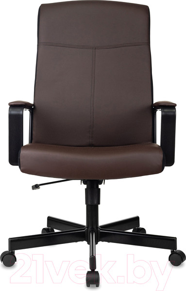 Изображение товара Кресло офисное Бюрократ Dominus (коричневый/черный экокожа/крестовина металл)