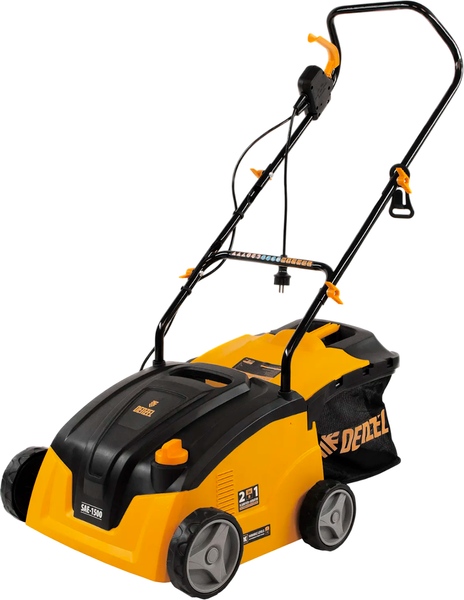 Аэратор-скарификатор для газона электрический Denzel SAE-1500 / 57701