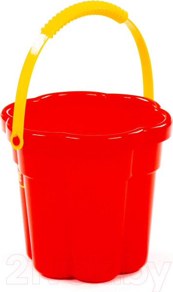 Изображение товара Ведерко для игры в песочнице Полесье Цветок / 35431