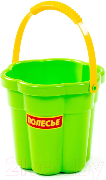 Изображение товара Ведерко для игры в песочнице Полесье Цветок / 35431