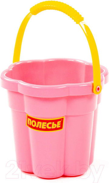 Изображение товара Ведерко для игры в песочнице Полесье Цветок / 35431