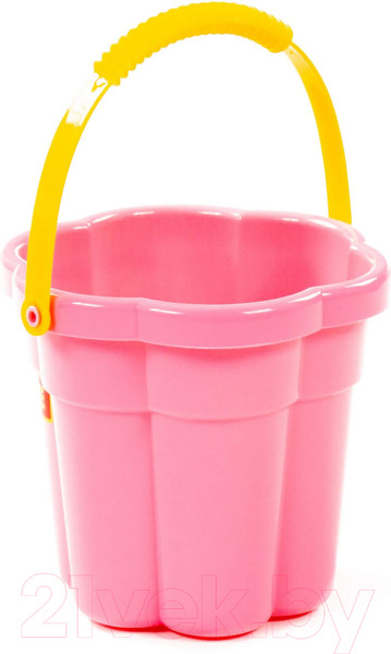 Изображение товара Ведерко для игры в песочнице Полесье Цветок / 35431