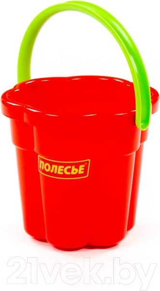 Изображение товара Ведерко для игры в песочнице Полесье Цветок / 3256