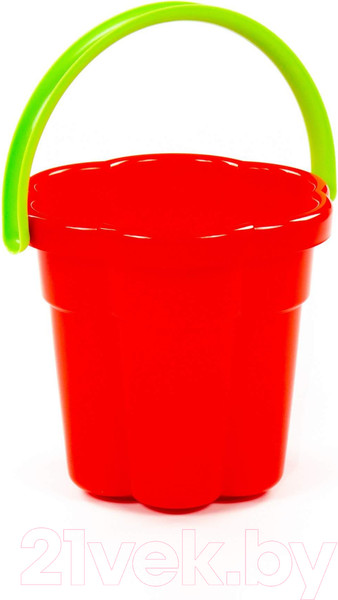 Изображение товара Ведерко для игры в песочнице Полесье Цветок / 3256