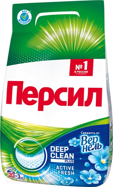 Стиральный порошок Persil Deep Clean Technology Эксперт свежести от Vernel (3кг)