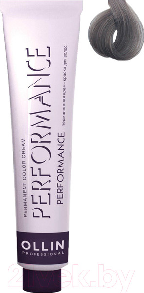 Изображение товара Крем-краска для волос Ollin Professional Performance Permanent Color Cream 8/12 (60мл, светло-русый пепельно-фиолетовый)
