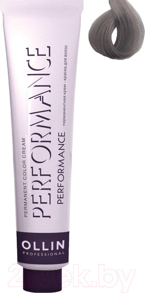 Изображение товара Крем-краска для волос Ollin Professional Performance Permanent Color Cream 9/12 (60мл, блондин пепельно-фиолетовый)