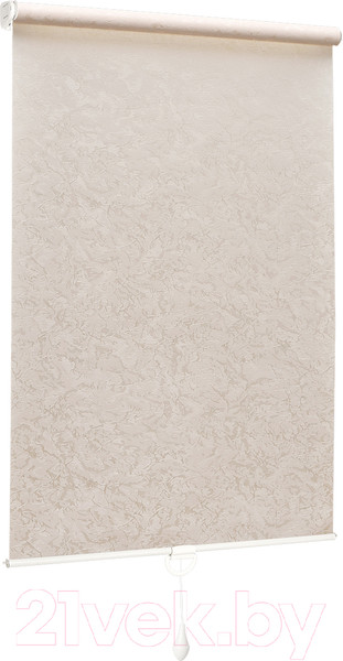 Изображение товара Рулонная штора Delfa Сантайм Жаккард Венеция СРШП-05В 29502 (52x170, кремовый)
