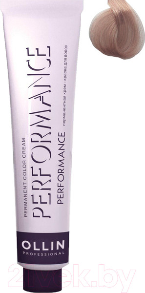 Изображение товара Крем-краска для волос Ollin Professional Performance Permanent Color Cream 9/75 (60мл, блондин коричнево-махагоновый)
