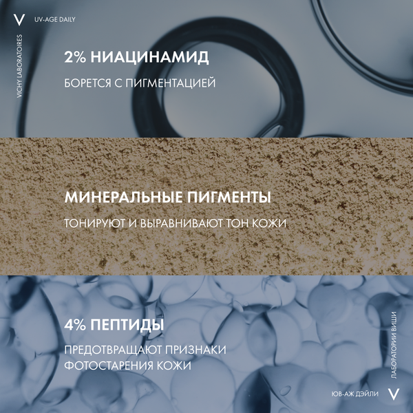 Изображение товара Флюид солнцезащитный Vichy Capital Soleil против признаков фотостарения SPF50+ (40мл)