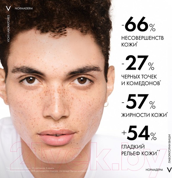 Изображение товара Сыворотка для лица Vichy Normaderm Probio-Bha Serum Пробиотическая Против несовершенств  (30мл)