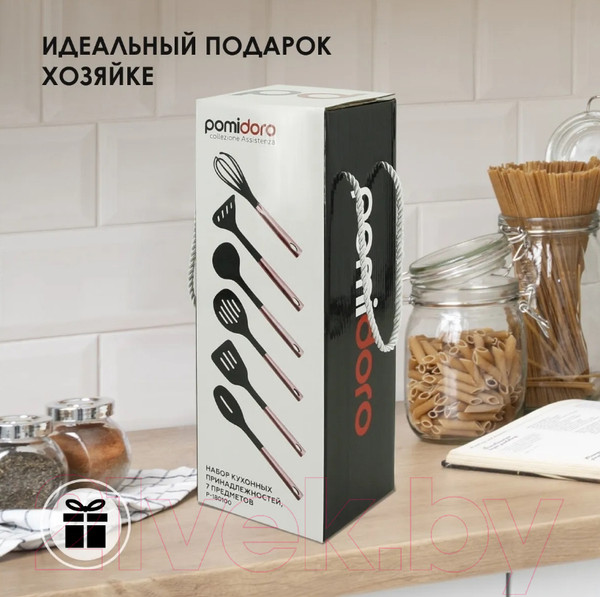 Изображение товара Набор кухонных приборов Pomi d'Oro Аssistenza / P180100 (7шт)