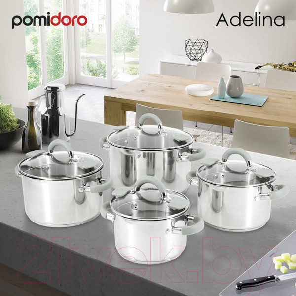 Изображение товара Набор кастрюль Pomi d'Oro Adelina / P-640363