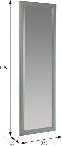 Изображение товара Зеркало Мебелик Селена (серый)