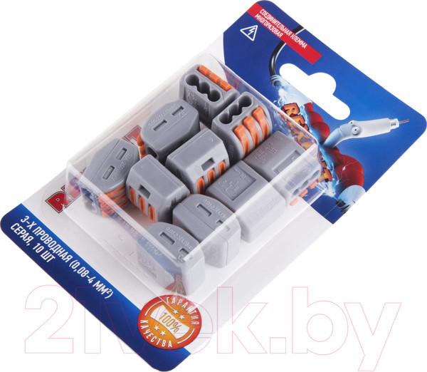 Изображение товара Клемма Rexant 06-0201-B10 (10шт)