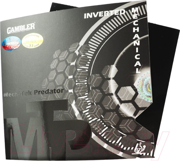 Изображение товара Накладка для ракетки настольного тенниса Gambler Mech-Tek / GCP-6.1 (черный)