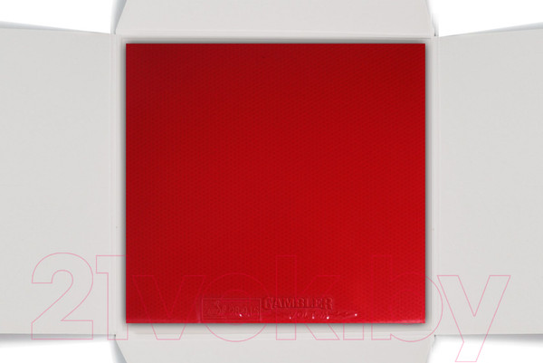 Изображение товара Накладка для ракетки настольного тенниса Gambler Volt M / GCP-4 (красный)