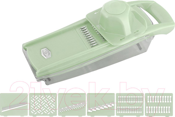 Изображение товара Терка кухонная Мультидом МТ76-119 (6 насадок)