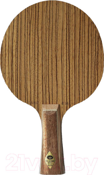 Изображение товара Основание для ракетки настольного тенниса Gambler Zebrawood Oversize Classic Flared / GFW-4