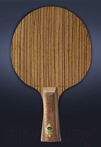 Изображение товара Основание для ракетки настольного тенниса Gambler Zebrawood Oversize Classic Flared / GFW-4