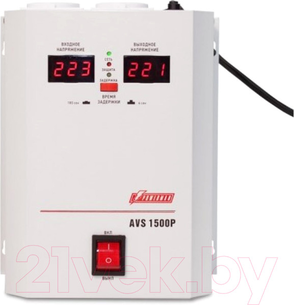 Изображение товара Стабилизатор напряжения PowerMan AVS-1500P