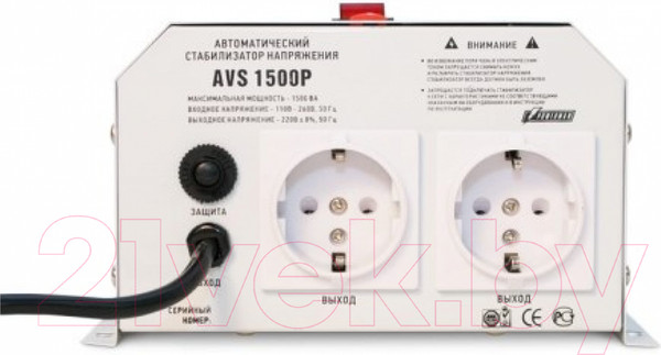 Изображение товара Стабилизатор напряжения PowerMan AVS-1500P