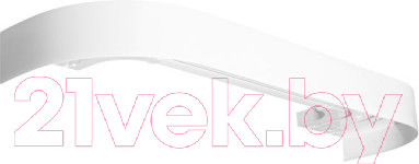 Изображение товара Карниз для штор LEGRAND Галант 7см с поворотами 3.0м / 48069501 (белый глянец)