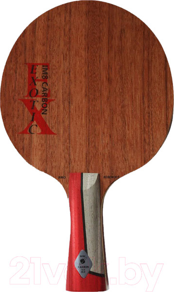 Изображение товара Основание для ракетки настольного тенниса Gambler Rosewood Im8 Carbon Flared / GFC-22