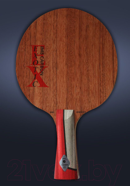 Изображение товара Основание для ракетки настольного тенниса Gambler Rosewood Im8 Carbon Flared / GFC-22