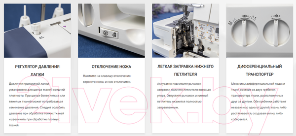 Изображение товара Оверлок Necchi 4554 D