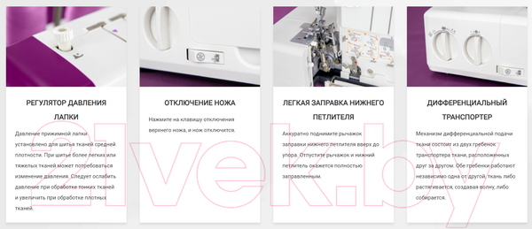Изображение товара Оверлок Necchi 5445 D