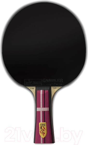 Изображение товара Ракетка для настольного тенниса Gambler Fire Dragon Volt M / GRC-3 (коническая)