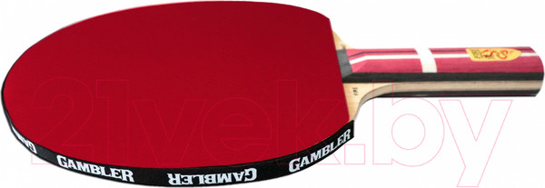 Изображение товара Ракетка для настольного тенниса Gambler Fire Dragon Volt M / GRC-4 (прямая)