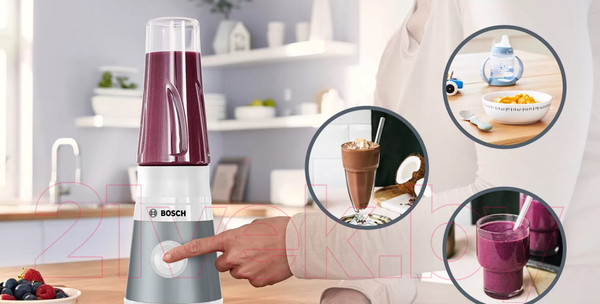 Изображение товара Блендер для смузи Bosch MMB2111T