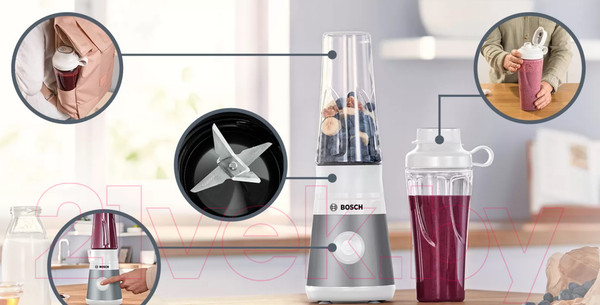 Изображение товара Блендер для смузи Bosch MMB2111T