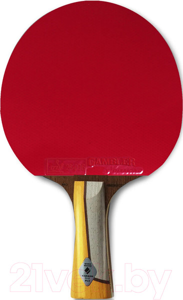 Изображение товара Ракетка для настольного тенниса Gambler Im8 Carbon Burst / GRC-11 (коническая)