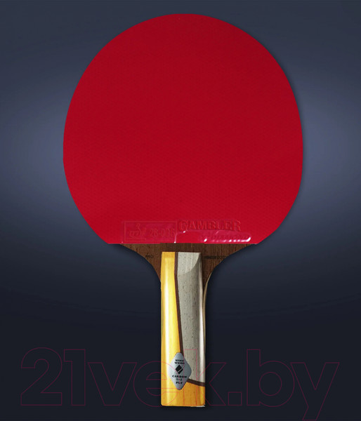 Изображение товара Ракетка для настольного тенниса Gambler Im8 Carbon Burst / GRC-12 (прямая)