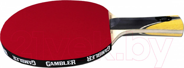 Изображение товара Ракетка для настольного тенниса Gambler Max Speed Carbon Volt M / GRC-5 (коническая)