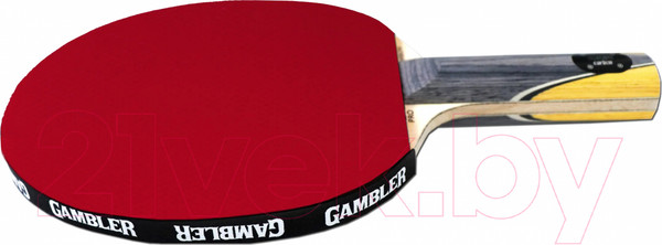 Изображение товара Ракетка для настольного тенниса Gambler Max Speed Carbon Volt M / GRC-6 (прямая)