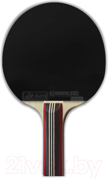 Изображение товара Ракетка для настольного тенниса Gambler Pure 7 Nine Ultra Tack / GRC-8 (прямая)