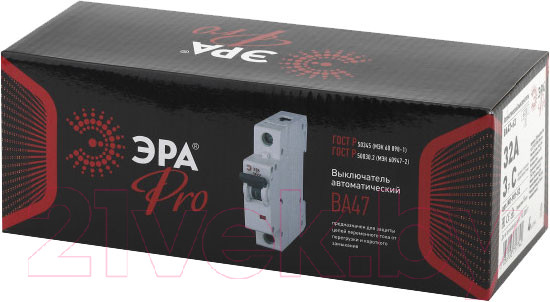 Изображение товара Выключатель автоматический ЭРА Pro NO-901-55 ВА47-63 / Б0031827