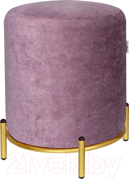 Изображение товара Пуф Sheffilton SHT-B6 / 208958 (пыльная роза/золото)