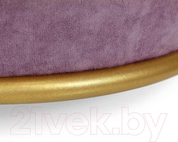 Изображение товара Пуф Sheffilton SHT-B6 / 208958 (пыльная роза/золото)